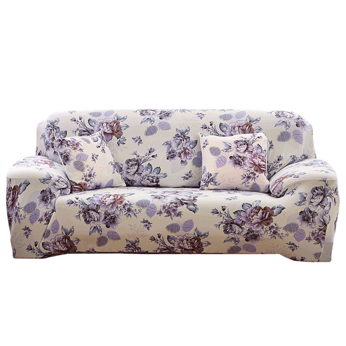 1/2/3/4 Seater Elastic Sofa Cover Pillowcase Chair Seat Protector Stretch Slipcover Home Office Furniture Accessories De