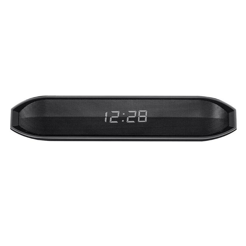 Bakeey CY-03 Wireless bluetooth Speaker Portable Dual Drivers Stereo Bass Speaker LED Display Clock 