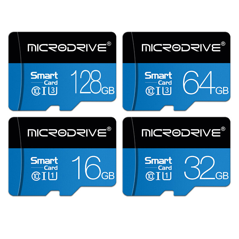 Microdrive Class 10 High Speed TF Memory Card 32GB 64GB 128GB 256GB Micro SD Card Flash Card Smart Card for Phone Camera