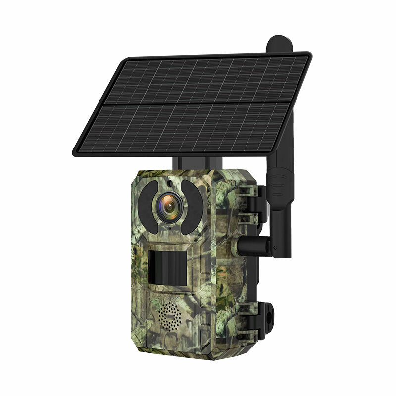 

VESAFE H10 4MP 1440P 4G EU Outdoors Wildlife Camera 4W Solar Panel Charging PIR Sensing Motion Activated Trigger Waterpr