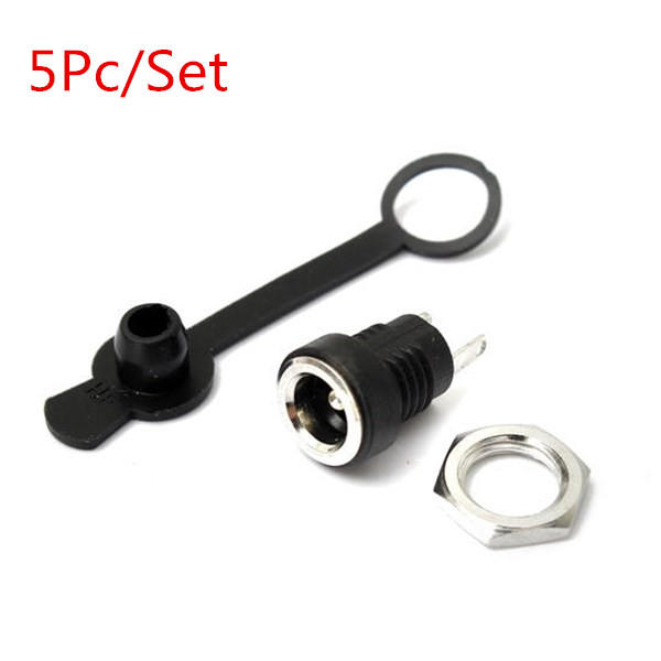 Waterproof 3A 5.5mm X 2.1mm DC Power Plug Connector Socket Charger Panel Mount !