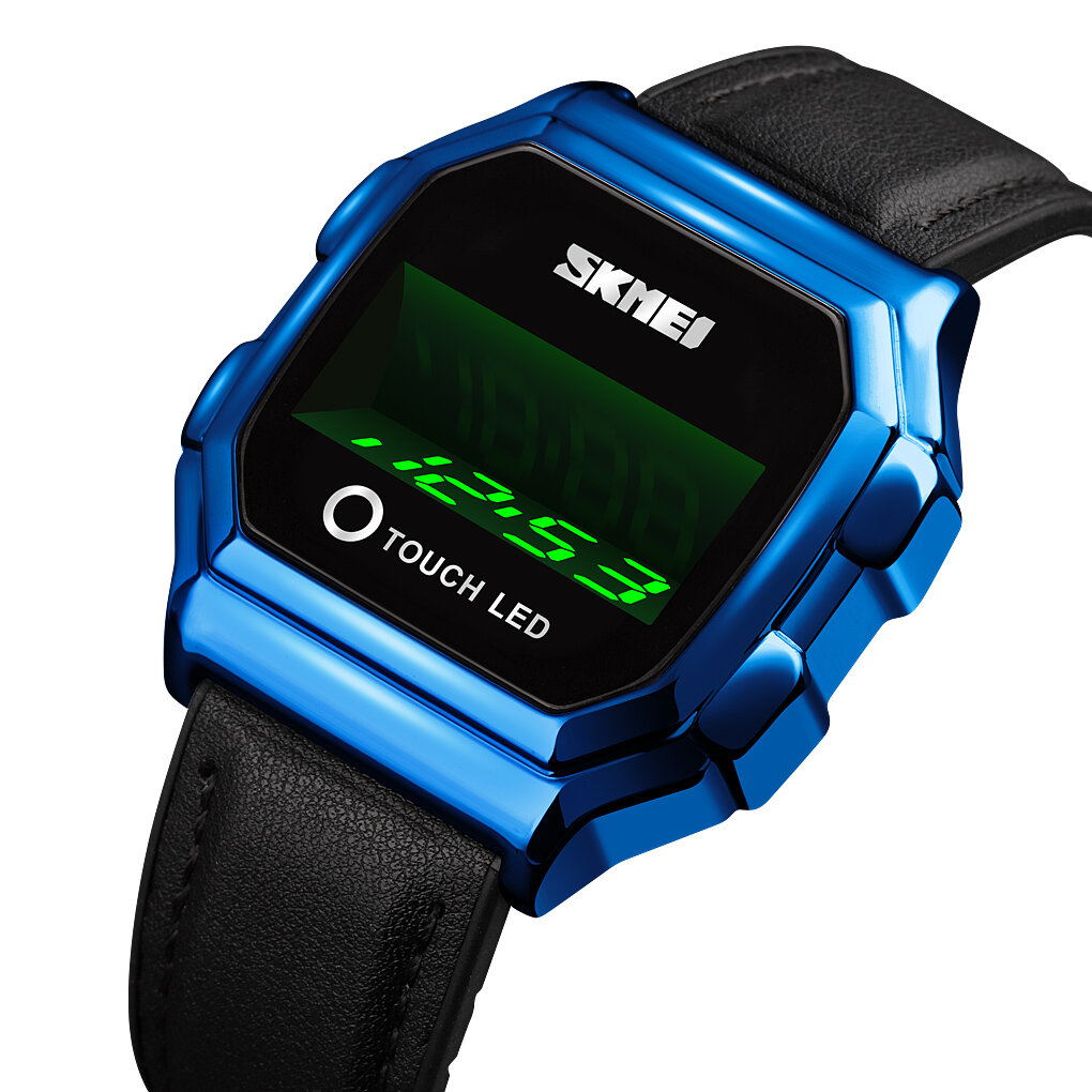 SKMEI 1650 Sport Men Watch Date LED Creative Display Waterproof Fashion Digital Watch