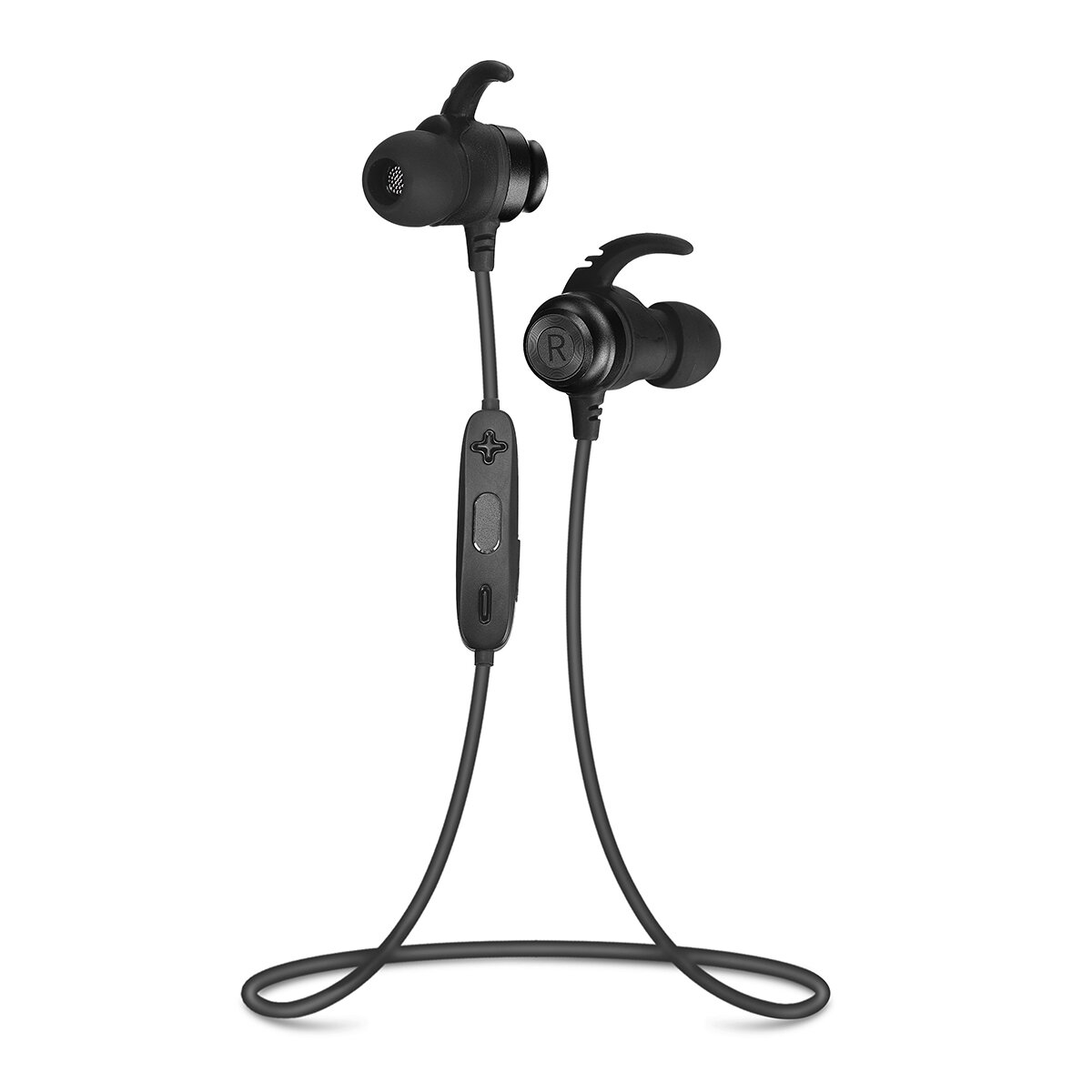 Pincun H18 Ultra-light Wireless Earphone Neckband Earhooks Magnetic Suction Headphones Fitness Sport