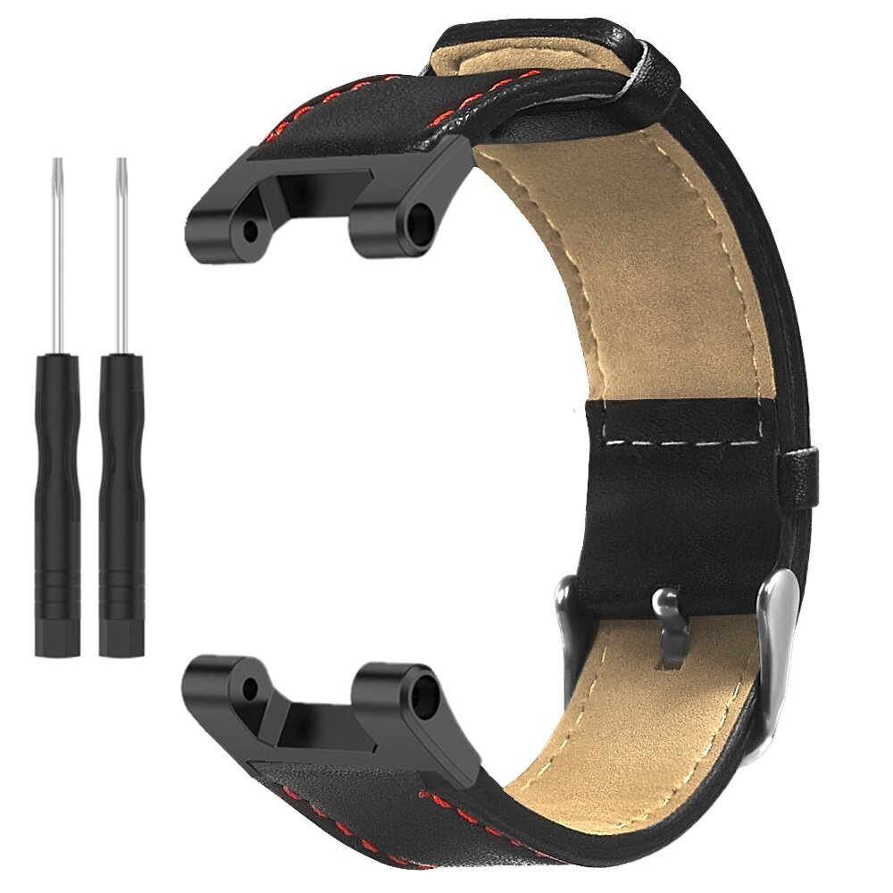 Bakeey Comfortabele lederen horlogeband vervanging voor Amazfit T-Rex / T-Rex Pro Smart Watch