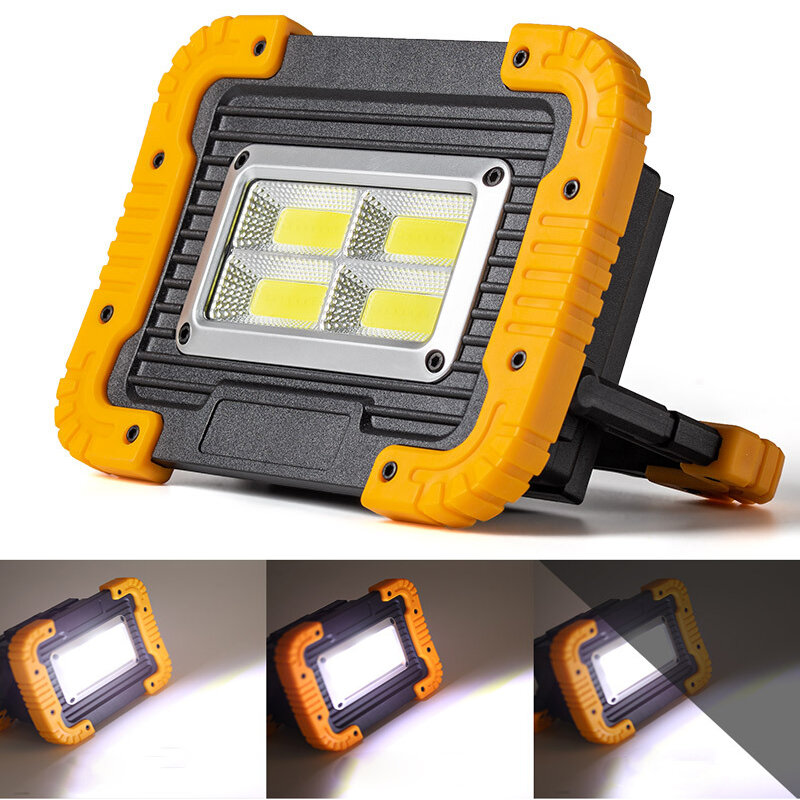 IPRee® W855 3 modos 30W Super Bright Solar Camping Lamp Recarregável LED Work Light for Outdoor Camping Fishing