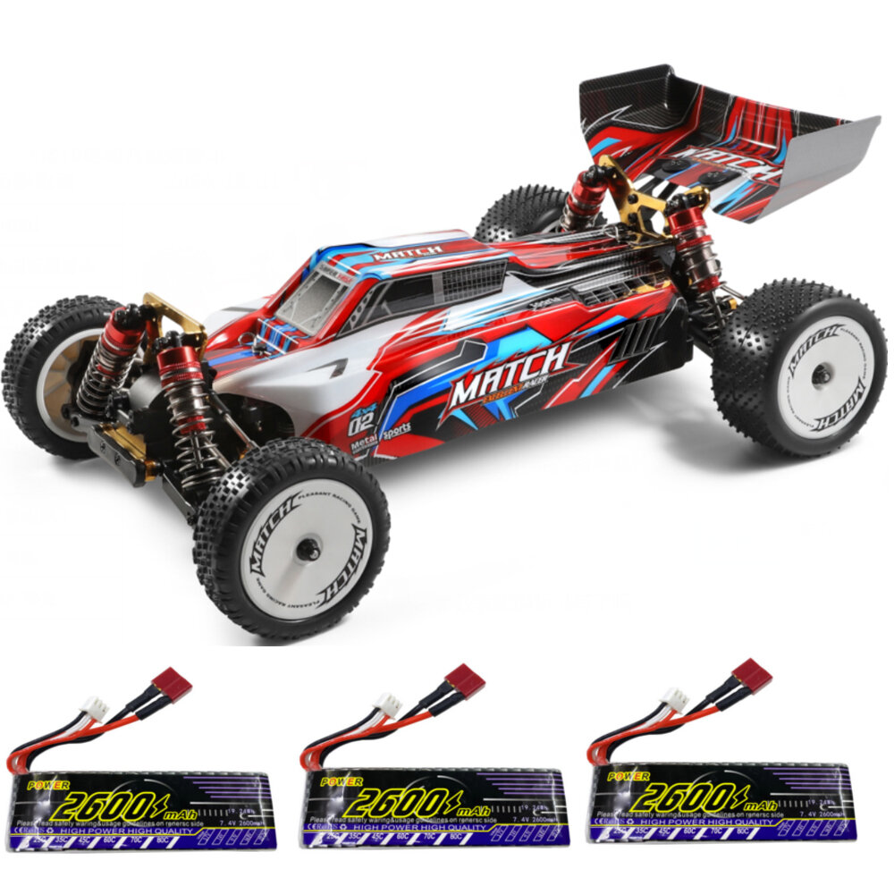 best price,wltoys,rtr,rc,car,with,three,batteries,2600mah,eu,discount