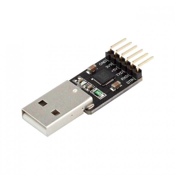 USB-TTL UART Serial Adapter CP2102 5V 3.3V USB-A RobotDyn for Arduino - products that work with official Arduino boards