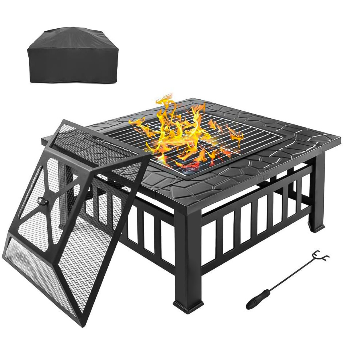 best price,square,fire,pit,bbq,grill,eu,coupon,price,discount