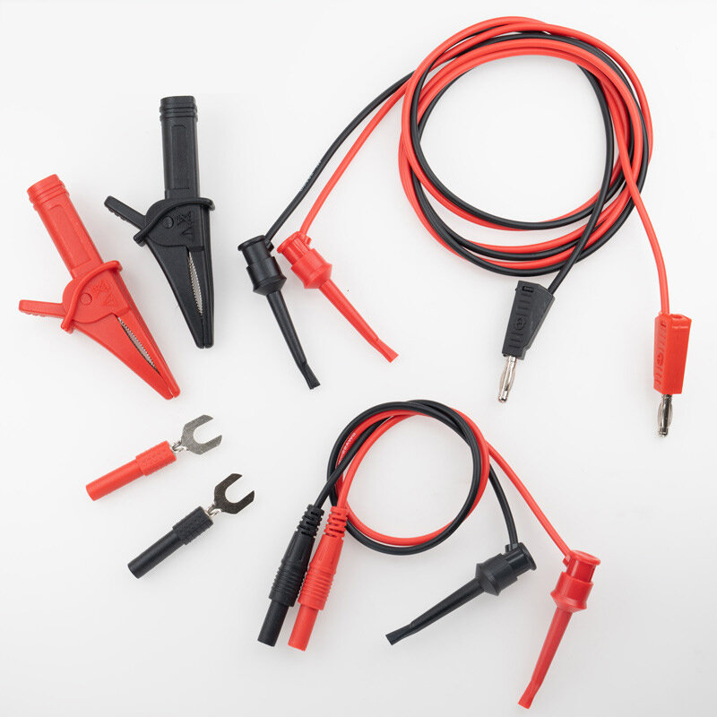 

Multimeter Test Leads And Probes Set High-Quality Test Hook Wire Combination for Accurate Measurements Complete Set Easy