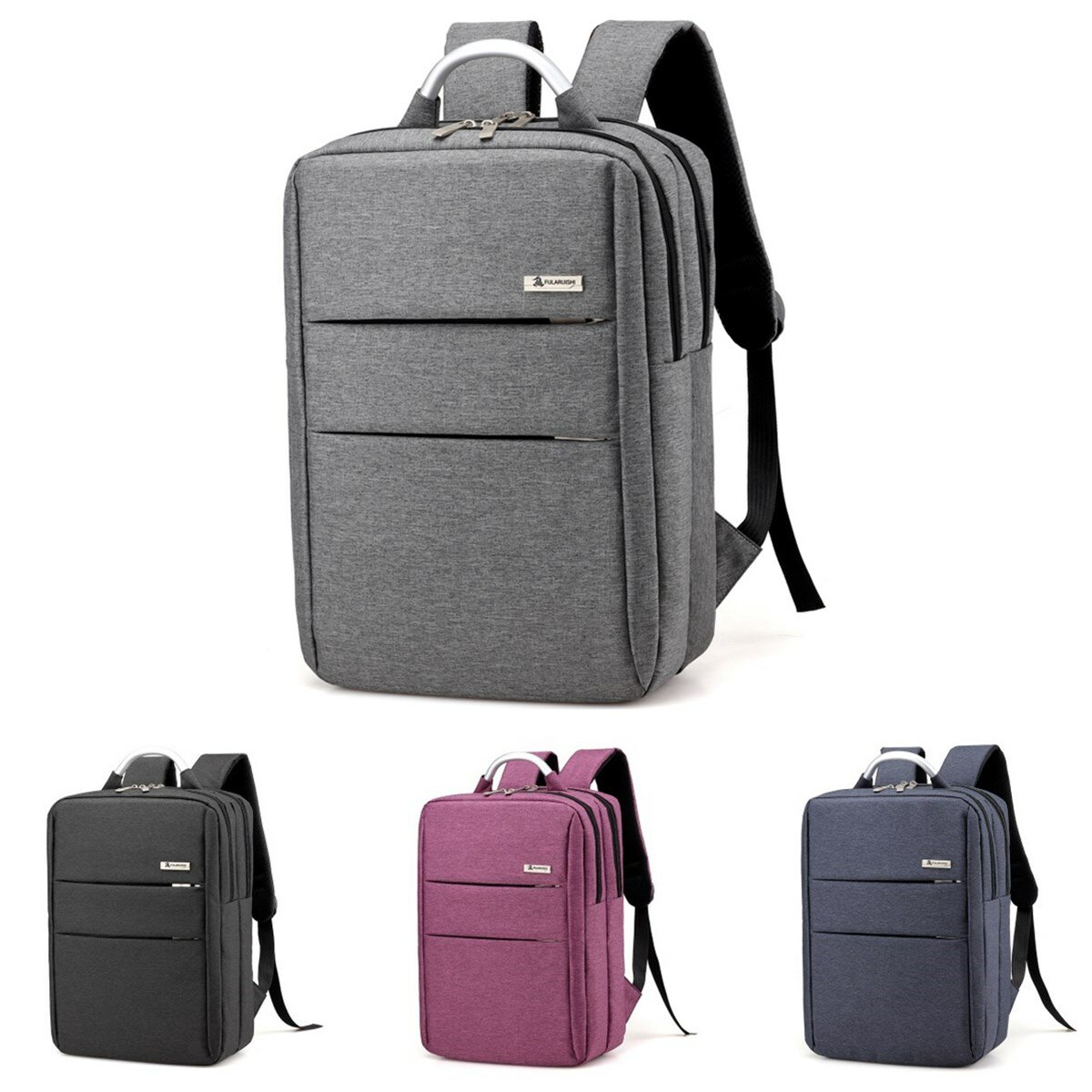 Homem Mulher impermeável Laptop Bolsa Computador Travel School Backpack Shoulder Bolsas