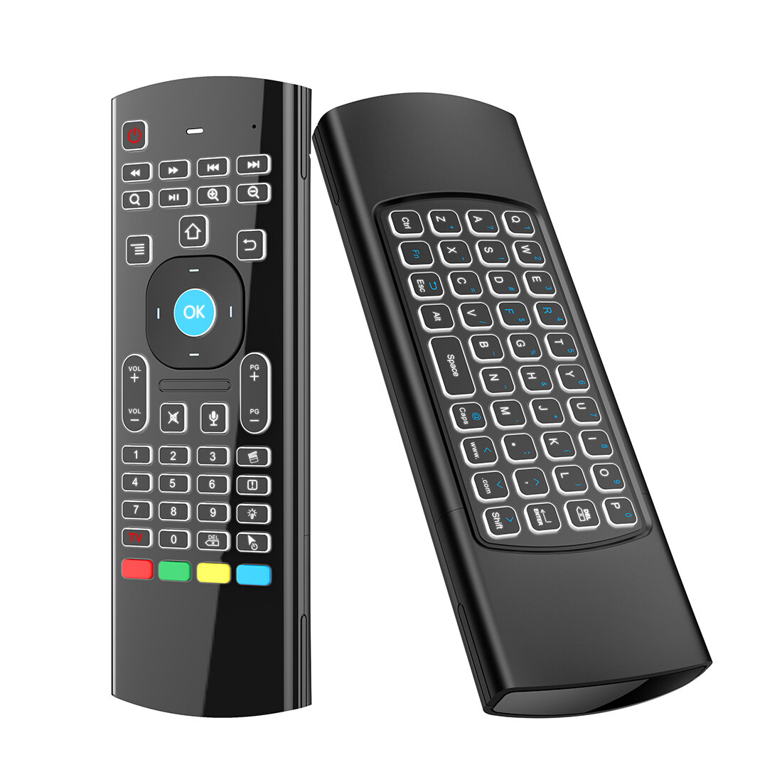 MX3 Mini 2.4G Backlit Air Mouse Smart Voice Remote Control RF Wireless Keyboard for X96 mini KM9 A95