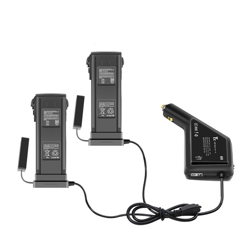 YX 3-in-1 dubbele batterij met USB-afstandsbediening Autolader Buiten slim oplaadapparaat voor DJI M