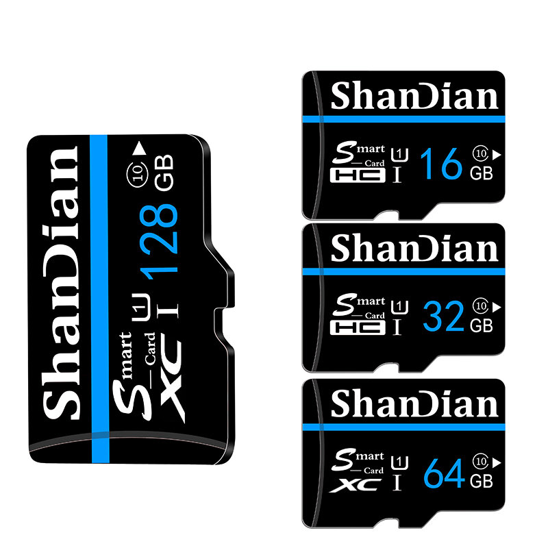 Shandian Memory Card 8/16/32/64/128GB Class 10 High Speed TF Memory Card Flash...