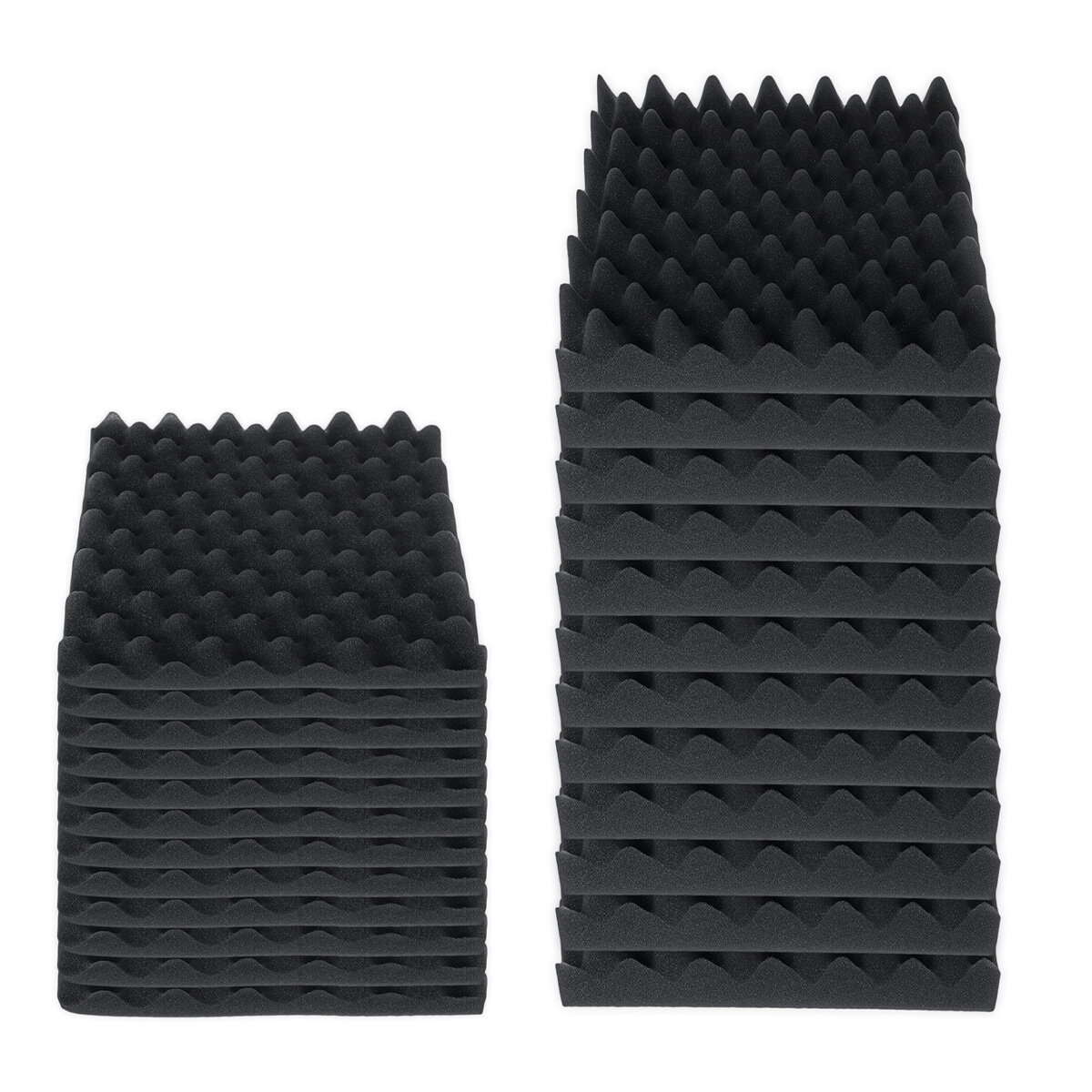 12PCS 30*30*4cm Sound-absorbing Cotton Foam Soundproof Cotton Shed Wall Muffler Sponge