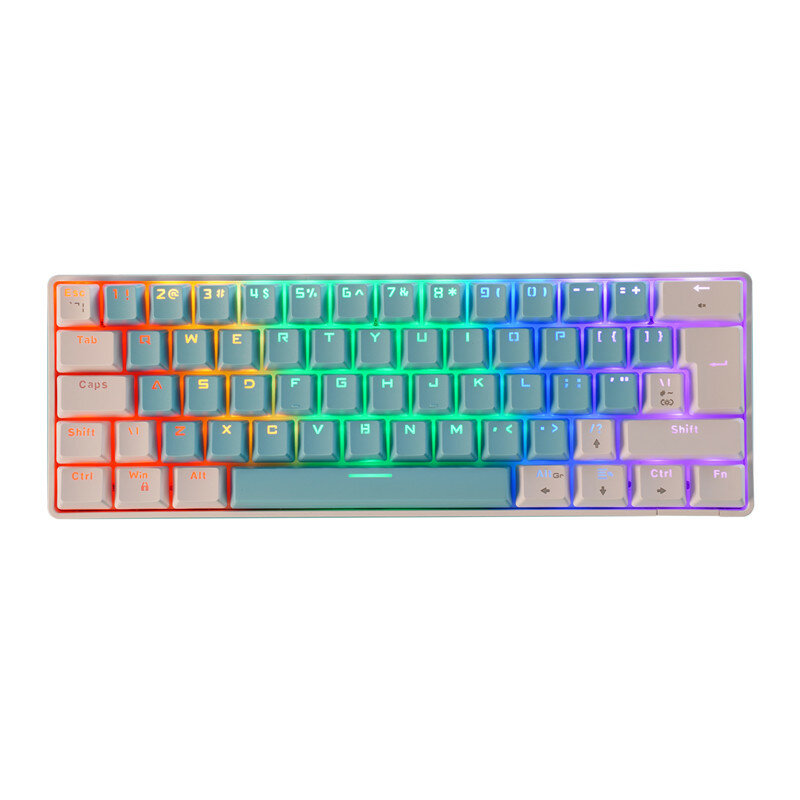 best price,ziyoulang,t60,62,keys,mechanical,keyboard,type,c,coupon,price,discount
