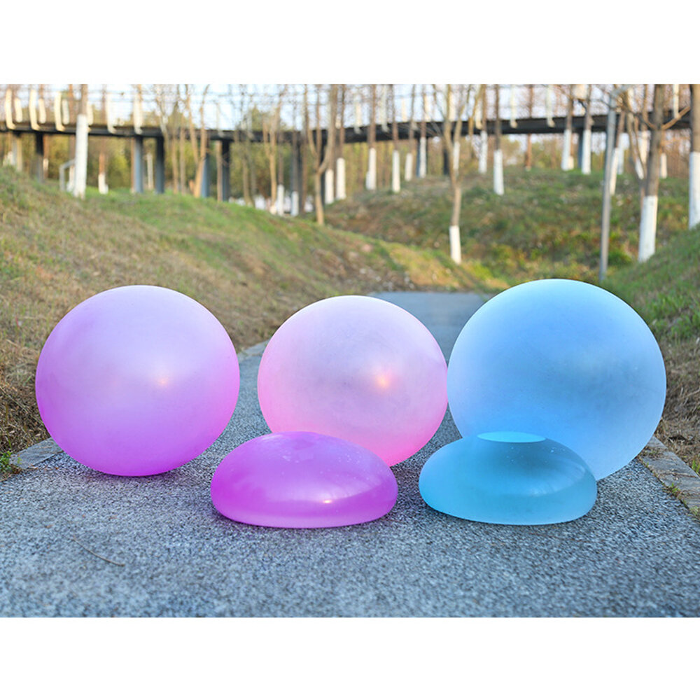 

Multi-color Transparent Soft TPR Rubber Bubble Ball Inflatable Ball Creative Bouncy Ball Outdoor Play Fun Party Game Toy