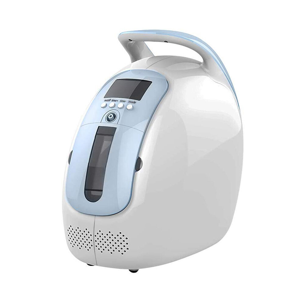 YS-101 Oxygen Concentrator Machine Portable Humidifying Oxygen Machine Adjustable Portable Oxygen Machine for Home and T