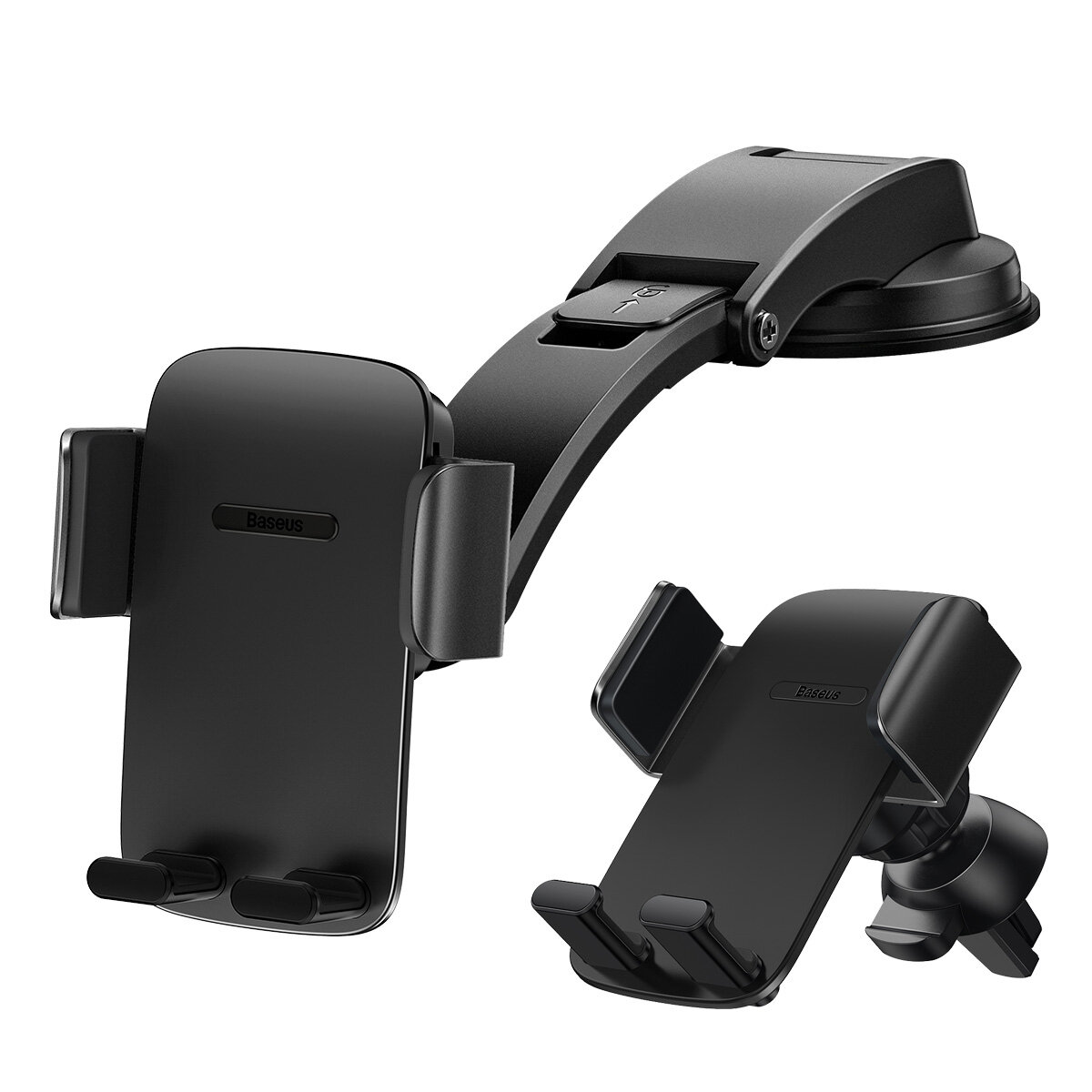 Baseus Upgrade Universal 360° Rotation Silent Car Air Vent/ Dashboard Mount Phone Holder Bracket GPS Stand for 4.7-6.7 i