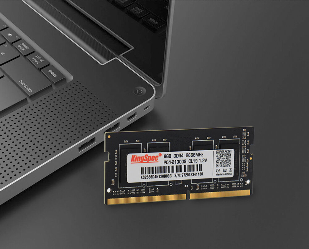ラップトップノートブック用KingSpec DDR4 2400MHz 4GB 8GB RAM 1.2V 260pinコンピュータメモリRAM