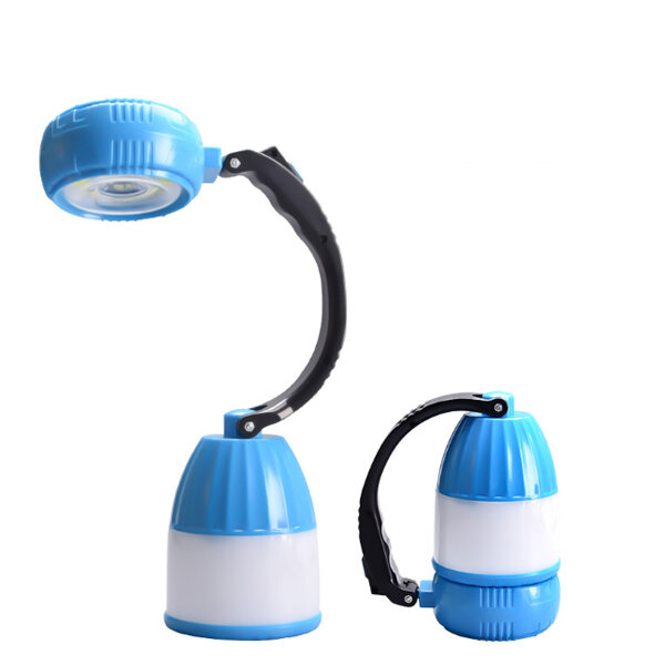 2つ1 5W COB LED USB太陽光ハンドライトテーブルランプ防水非常用ランタンアウトドアキャンプ