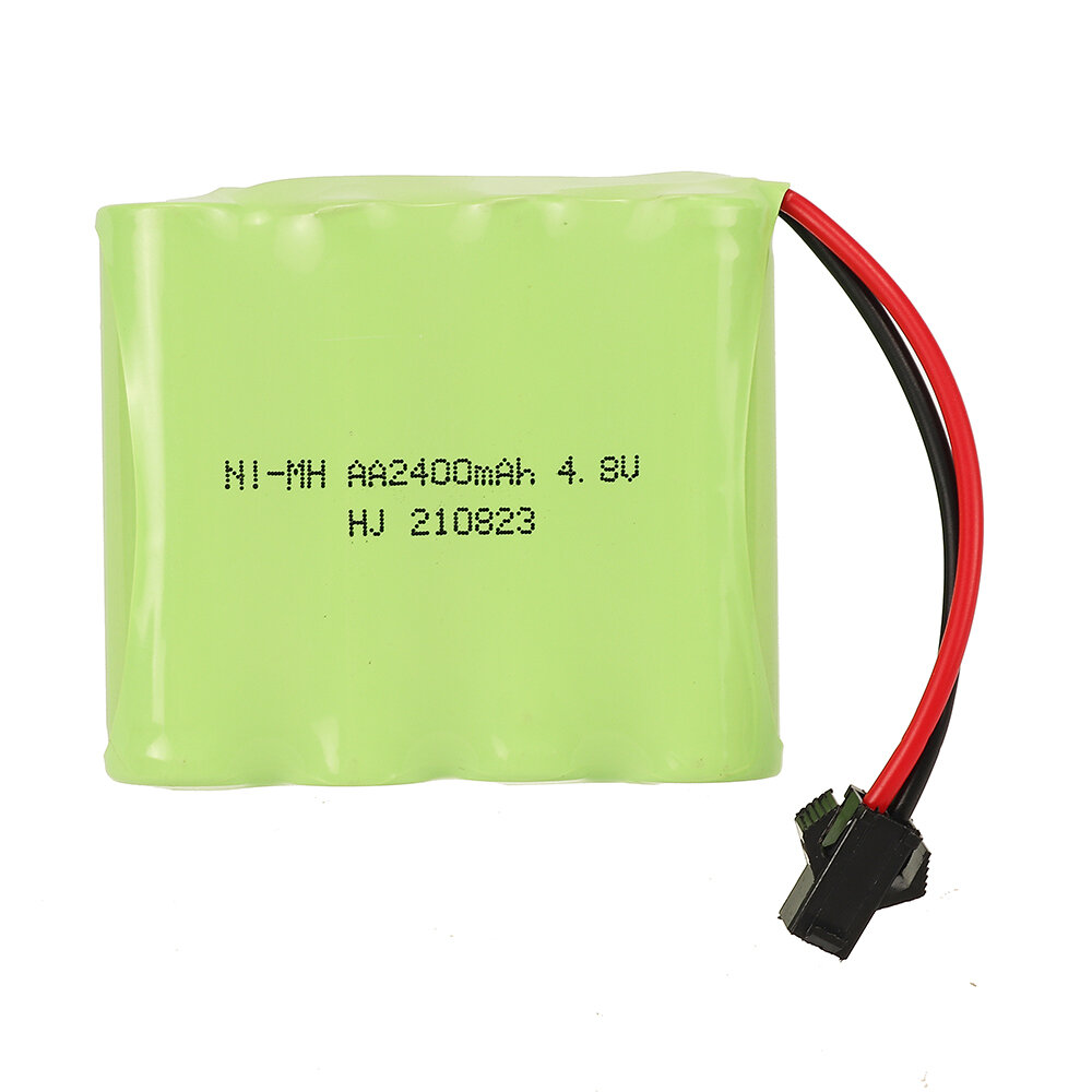 HJ 4.8V 2400mAh AA NIMH-batterij JST/SM-stekker voor RC-auto