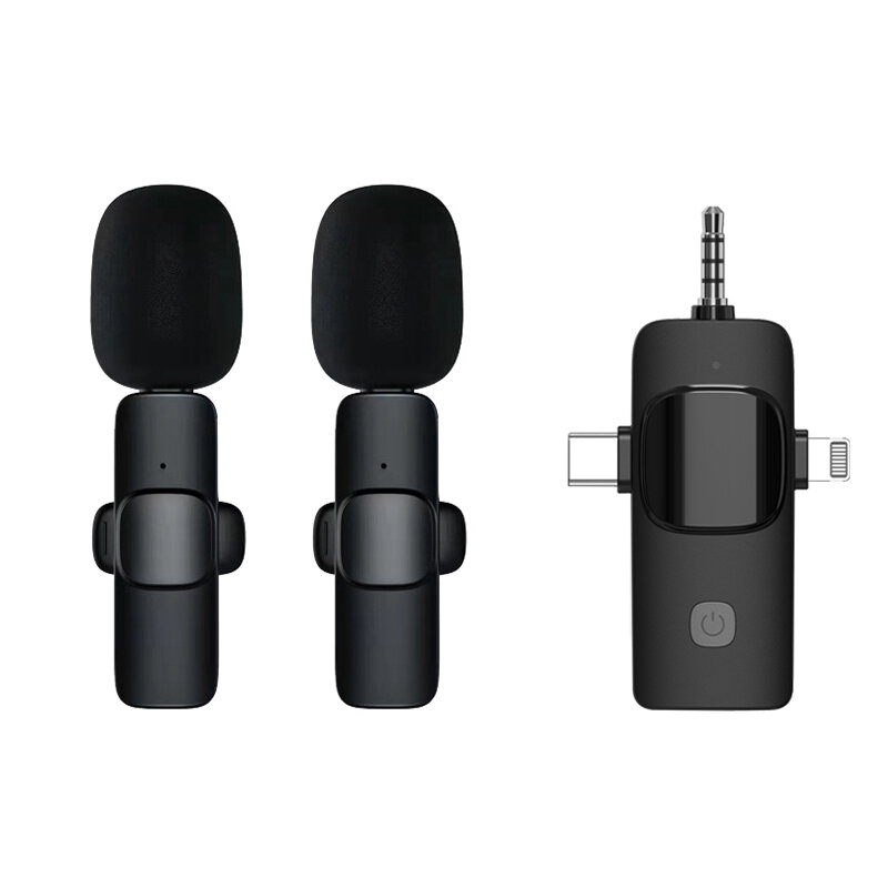 best price,m18,3,in,1,wireless,lavalier,microphone,2pcs,coupon,price,discount