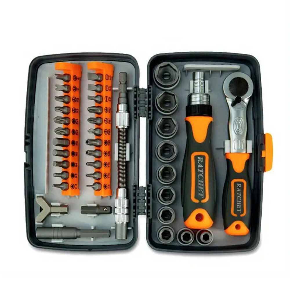 

Mini Screwdriver Set 38 In 1 Home Tool For Home Repair Multi Tool Bits Ratcheting Screwdriver Sets With Ratchet Wrench K