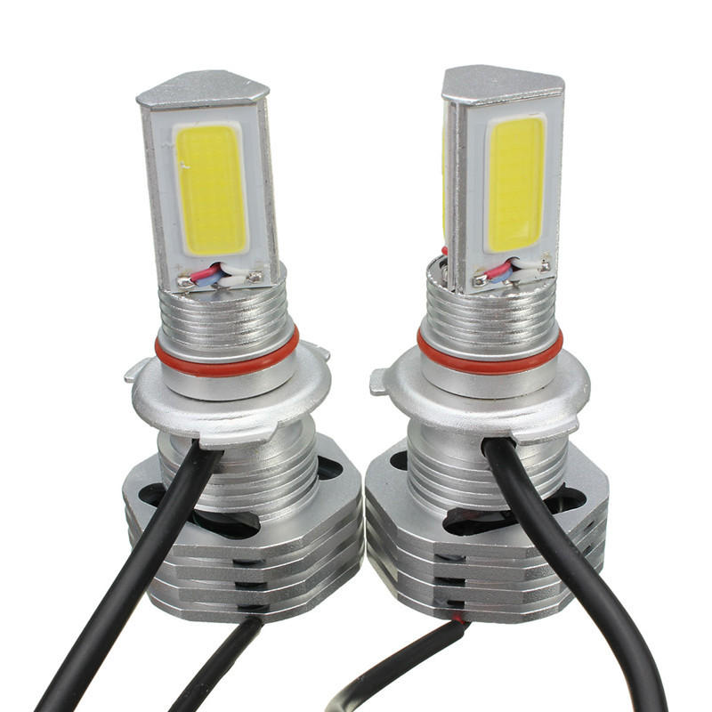 Paar 39W 4500LM COB LED koplampbollen H4 H7 H8 H9 H11 9004 9005 9006 9007 IP65