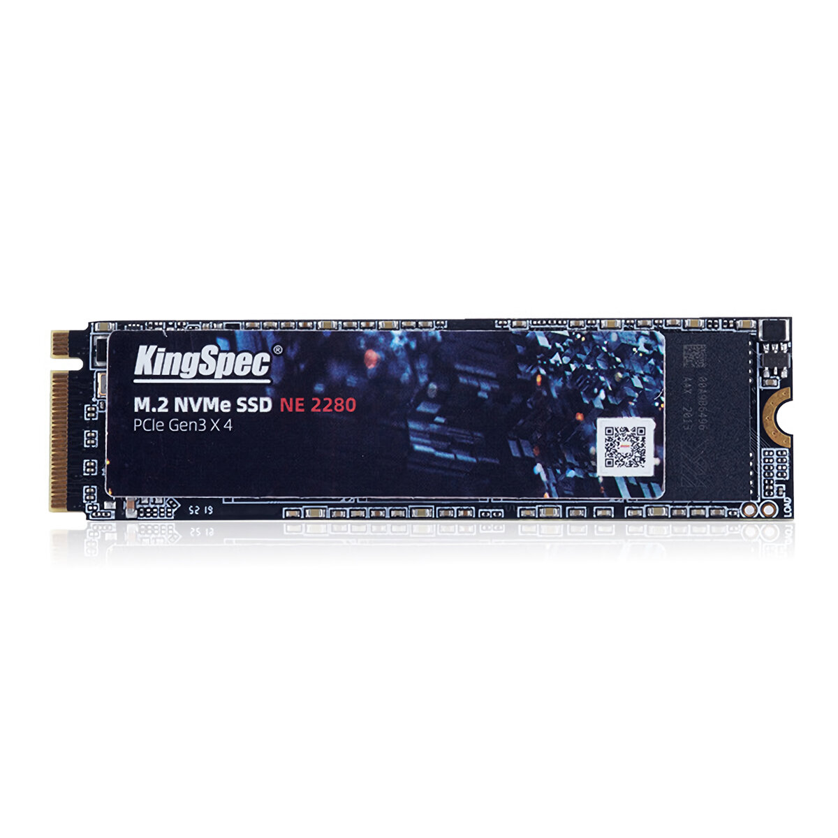 

KingSpec M.2 SSD NVMe PCIe3.0 2280 Solid State Drive 128GB 256GB 512GB Internal Hard Drive for Laptop Desktop SSD Drive
