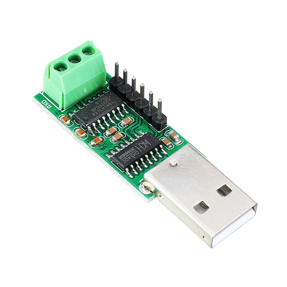 USB to Serial Port Multi-function Converter Module RS232 TTL CH340 SP232 IC Win10 for Pro Mini STM32