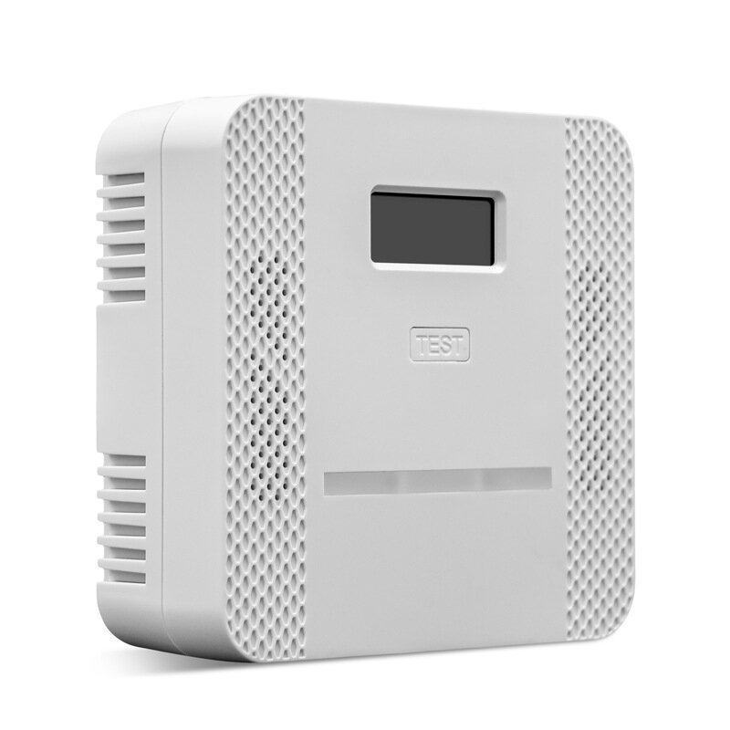 

Smoke and Carbon Monoxide Detector Intelligent Sound Light Alarm LCD Digital Display Troubleshooting Low Power Consumpti