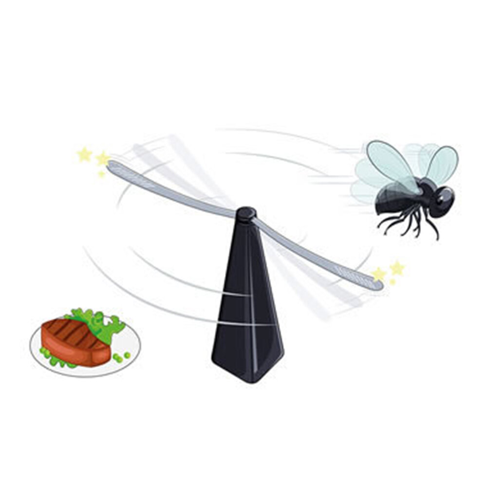 Automatic USB Electric Mosquito Fly Bugs Repellent Fan Portable Food Protector Desk Fan with Long Blades