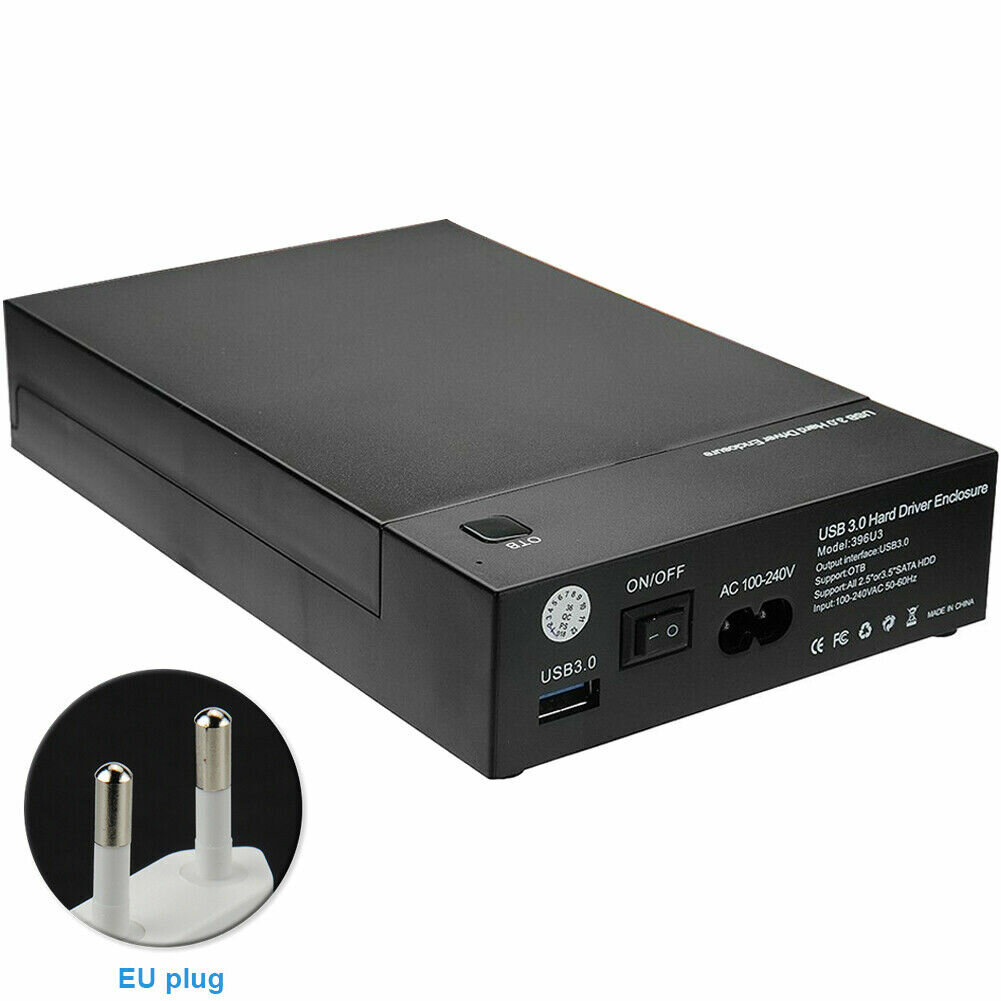 USB3.0 2.5インチ3.5インチSATA外付けハードドライブエンクロージャHDD SSDキャディーハードディスクケースボックスツールの無料インストール