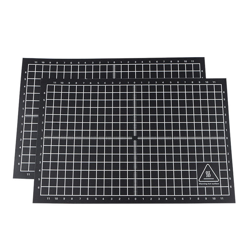 

200*300mm Coordinate Heated Bed Sticker Printing Tape with Black Glue for RepRap/MK2A/Prusa i3 3D Printer