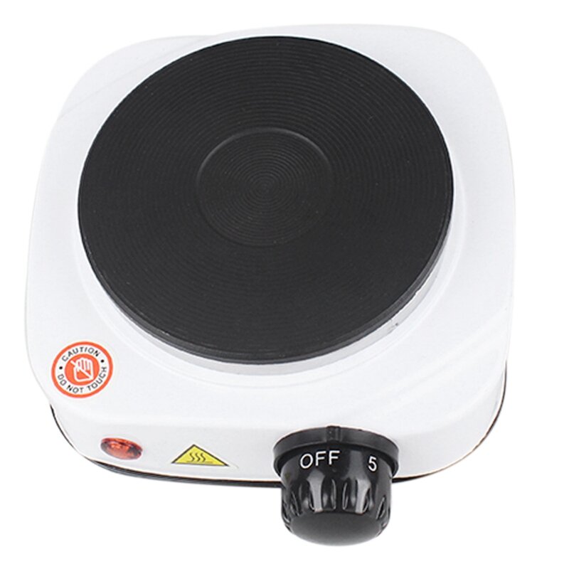 

220V-230V 500W Mini Electric Hot Plate Stove EU/US Power Protection Function Practical Countertop Temperature Controlled