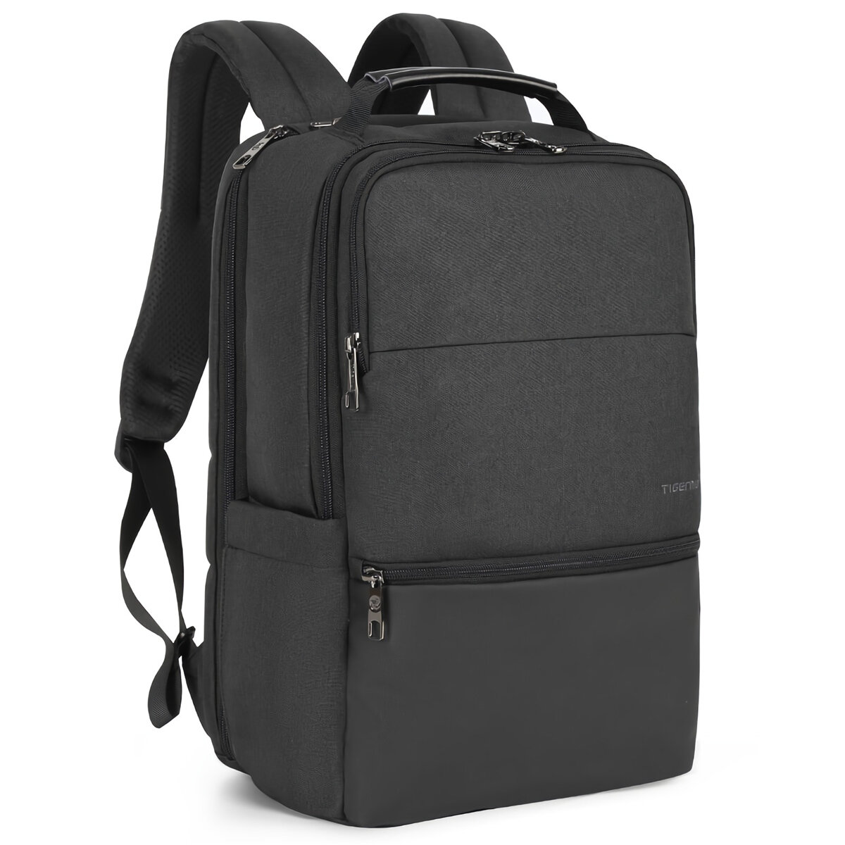 TIGERNU T-B3905 USB Charging Backpack Men Laptop Bag Business Travel Anti-thief Shoulder Backpack fo