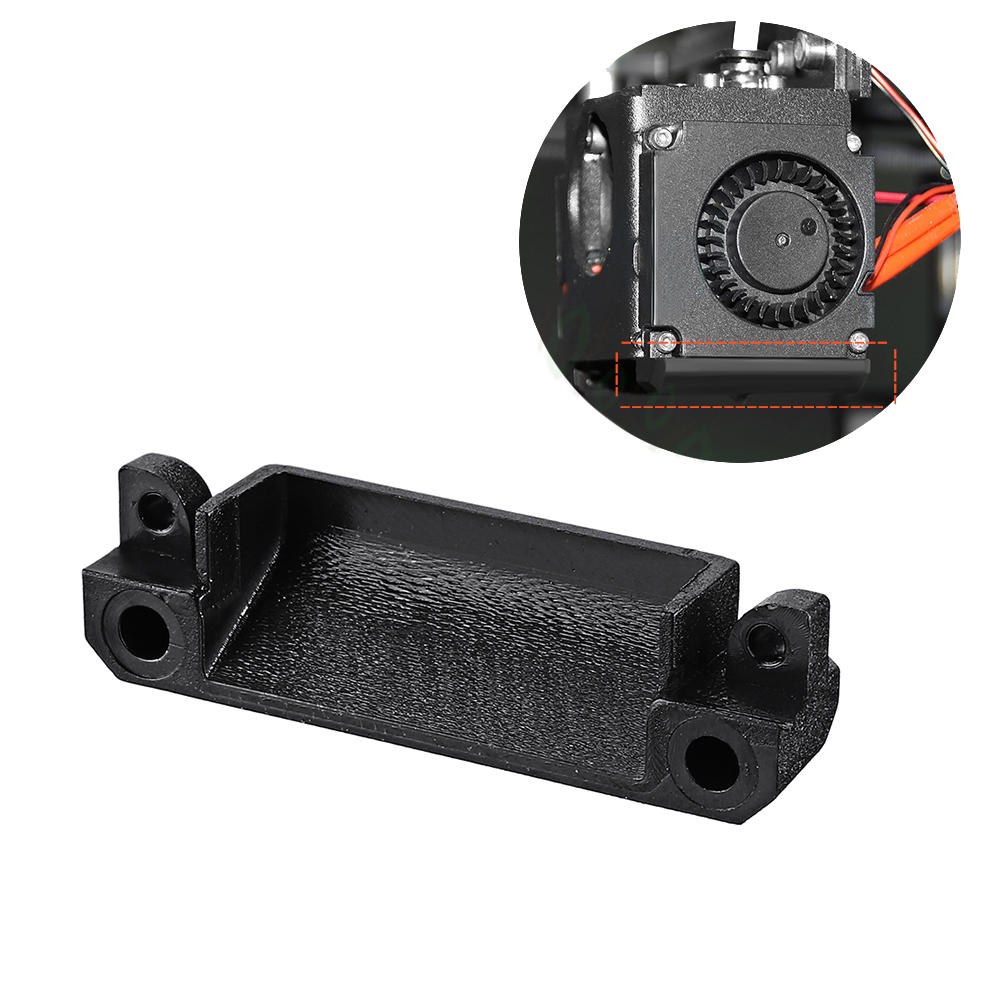 40MM Fan Mounting Bracket for 4010 Cooling Fan with Air Guide Duct 3D Printer Part