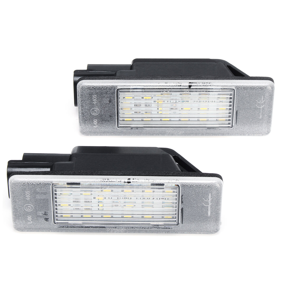 2PCS LED License Plate Light For Mercedes-Benz Sprinter W906 Vito Viano W639 2006-on