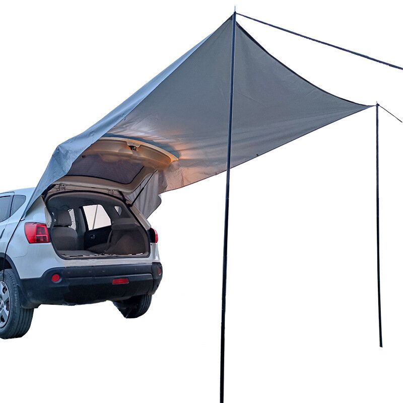 IPRee® Auto-Dachzelt wasserdichtes Auto-Seitenmarkisenzelt Sonnenschutz-LKW-Überdachung Camping-Reisen.