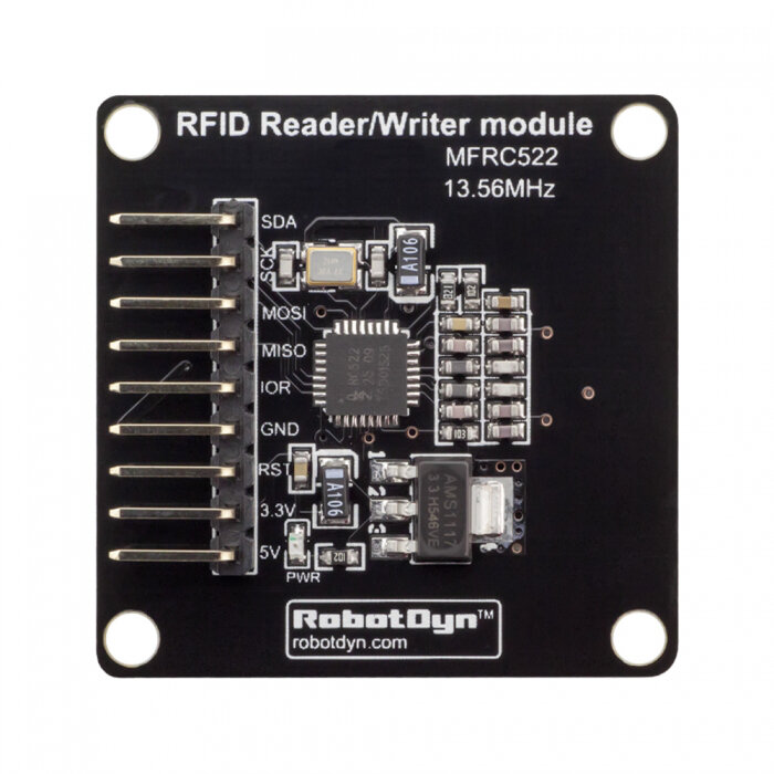 

5Pcs RobotDyn Compact RFID Reader NFC Module MFRC522 Writer 13.56MHz 5V 3.3V