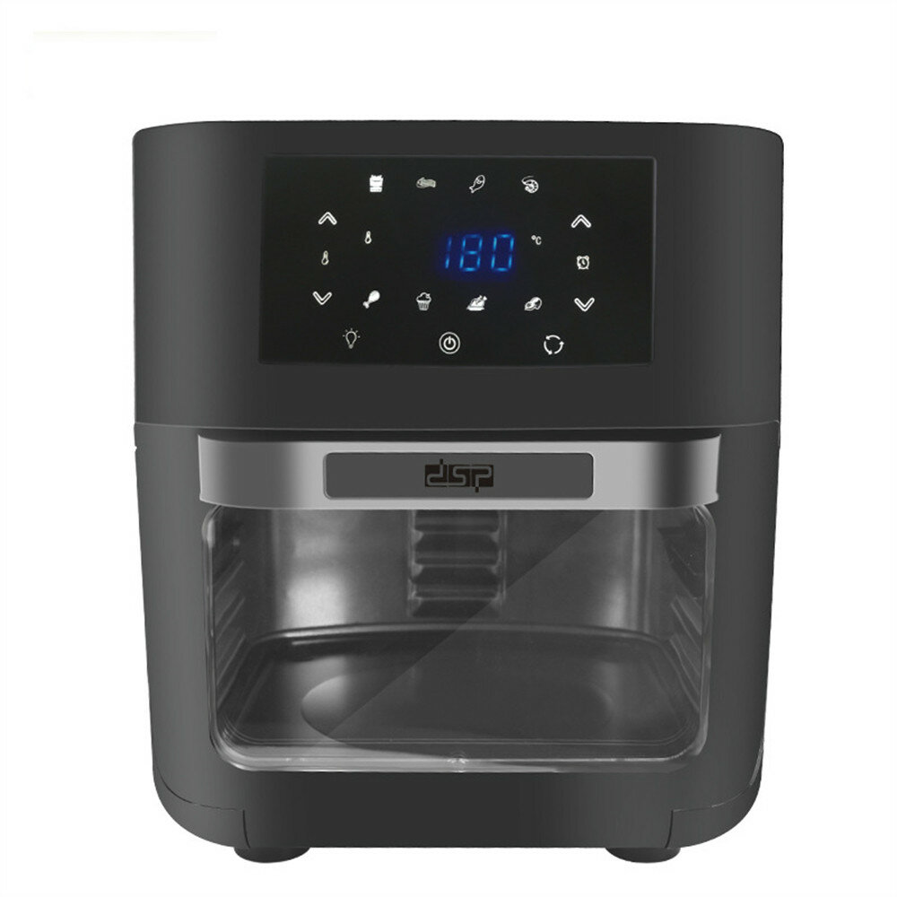 

DSP KB2030 Air Fryer 1700W 12L Large Capacity Electric Air Fryer Oil Free One Button Touch 360° Hot Air Circulation