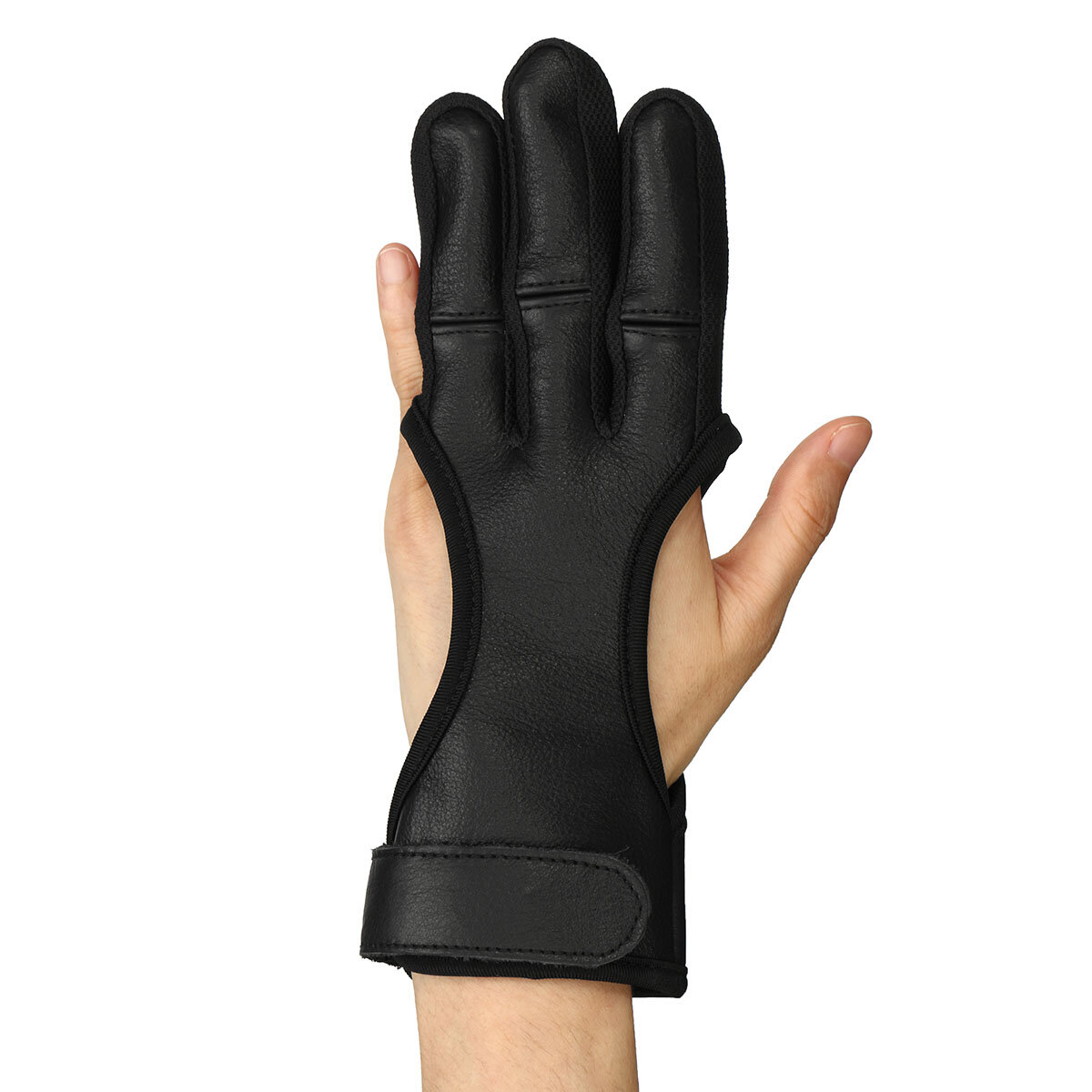 ARCHERS SHOOTING 3 FINGERS GLOVES-ARCHERY,HUNTING LEATHER  AND FOUR WAY GLOVES