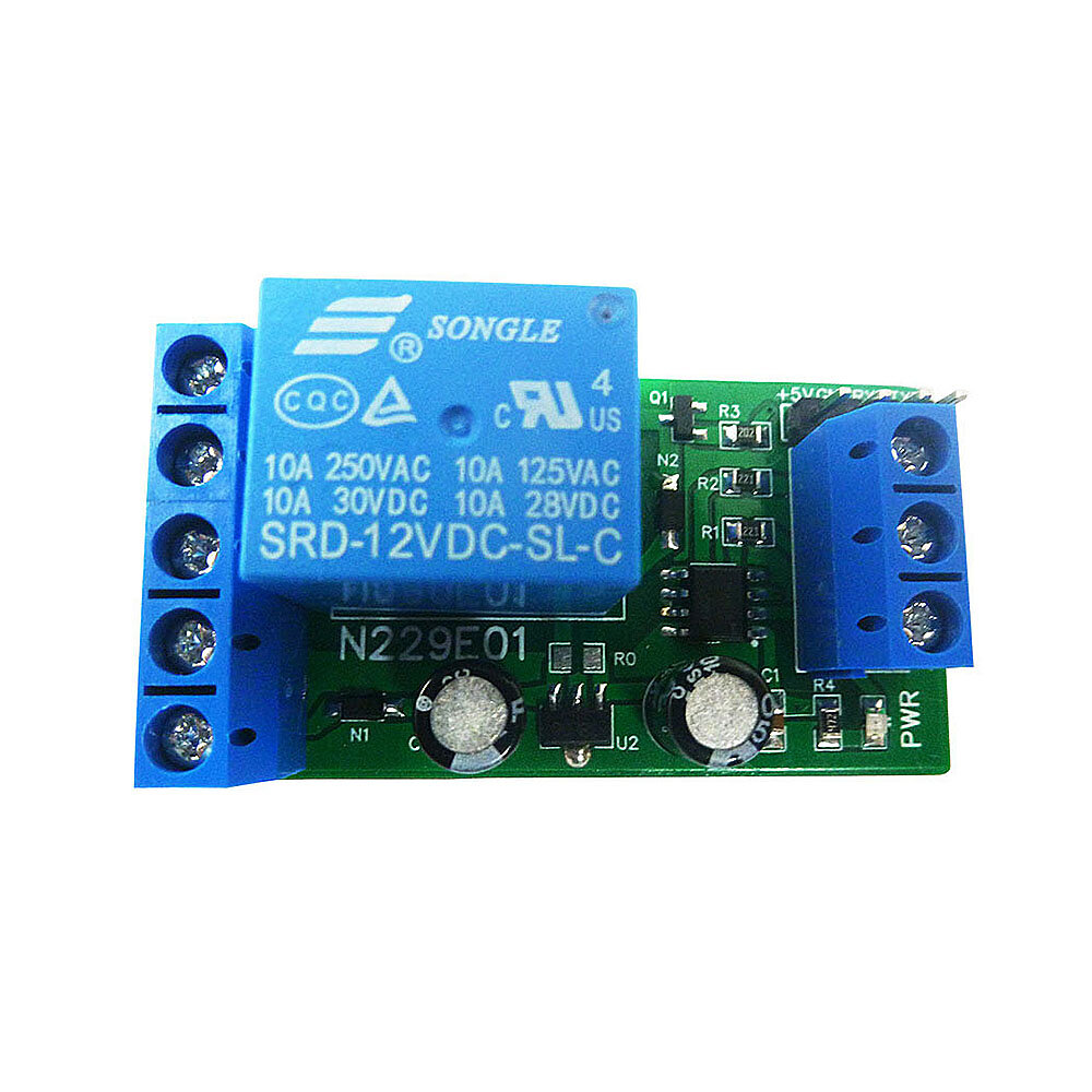 

N229E01 DC 5V 12V Type-C USB Relay Board RS232(TTL) PC UART Serial Port Switch