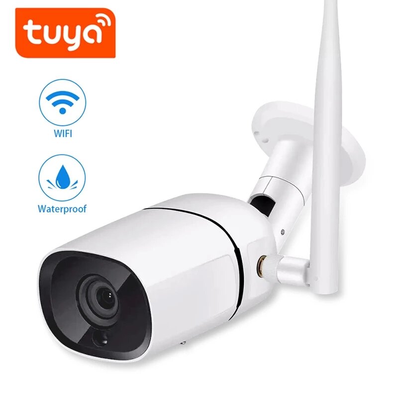 Tuya S2-B01 HD 1080P 2MP Wi-Fi Camera IP66 Waterproof IR Night Vision Support Motion Sensor Detectio