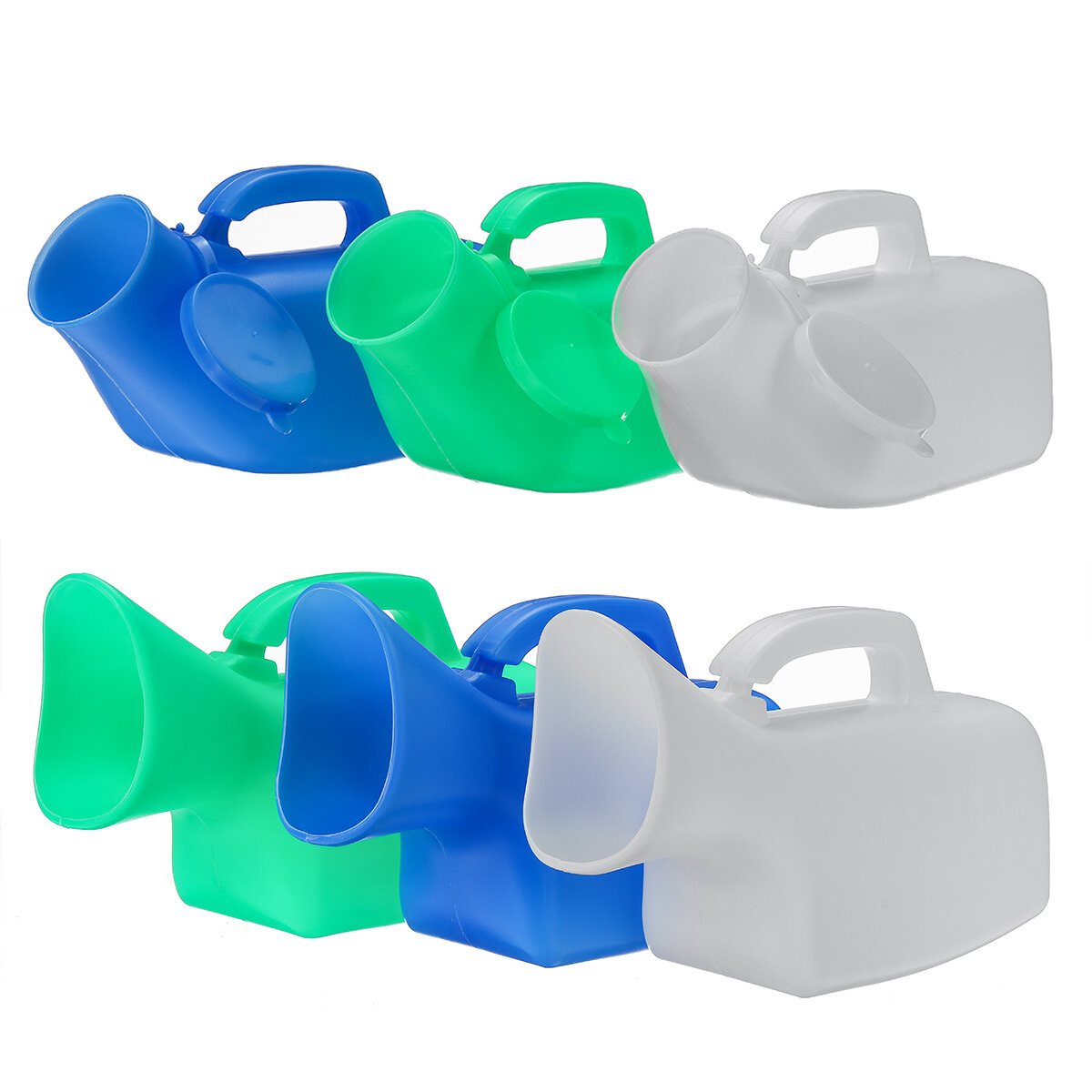 1200ML Portable Urinal Handheld Urinal Thickened Plastic Urinal Outdoor Medical Men And Women Availa