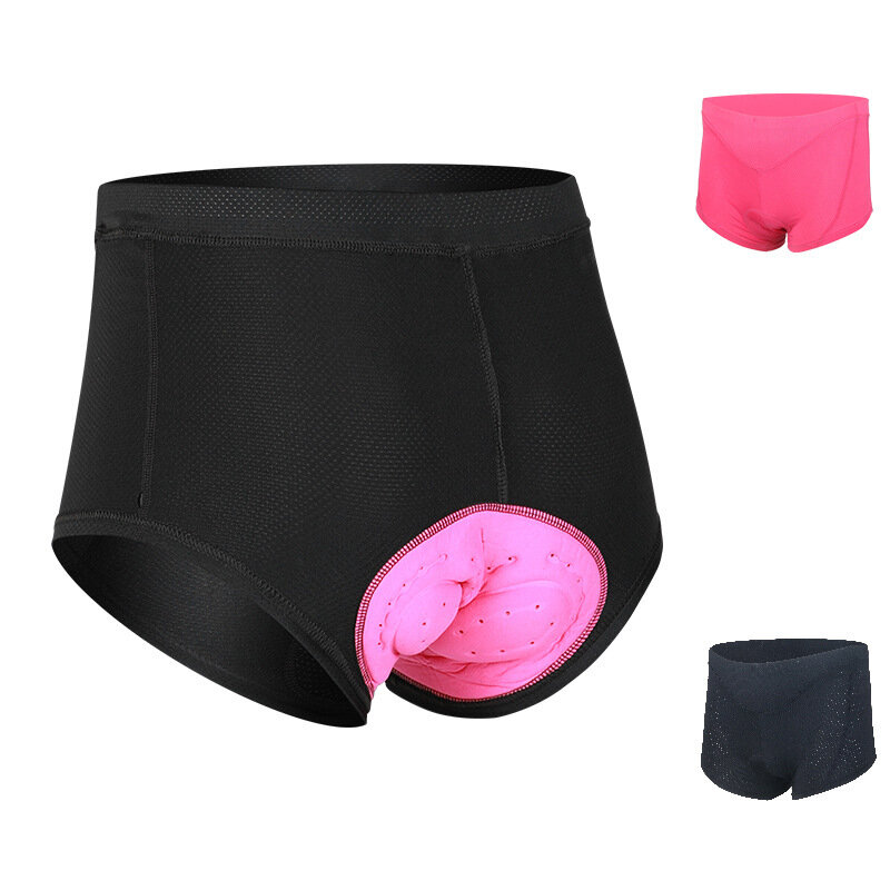XINTOWN Dames Pro Team Ciclismo Fietsondergoed Fiets Shorts Slips Knickers Gel 3D Padded 3-kleuren
