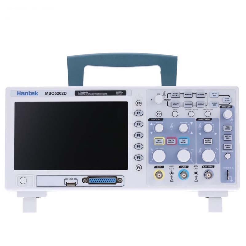 

Hantek MSO5202D 2 in 1 Digital Oscilloscope 200MHz 2 Channels 1GSa/s + 16 Channels Logic Analyzer