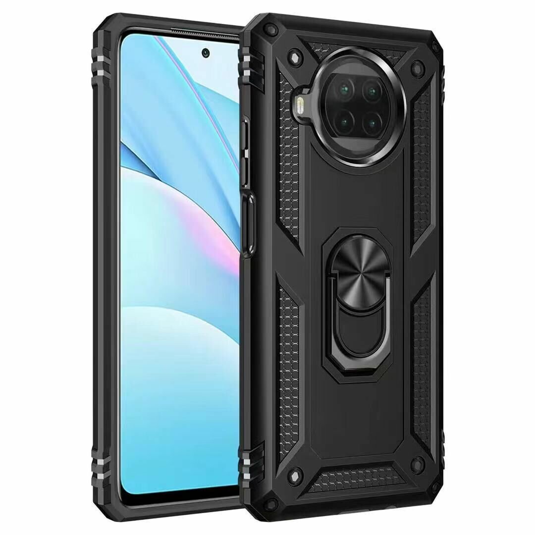 

Bakeey for Xiaomi Mi 10T Lite 5G / Redmi Note 9 Pro 5G Case Armor Bumpers Shockproof Magnetic with 360 Rotation Finger R