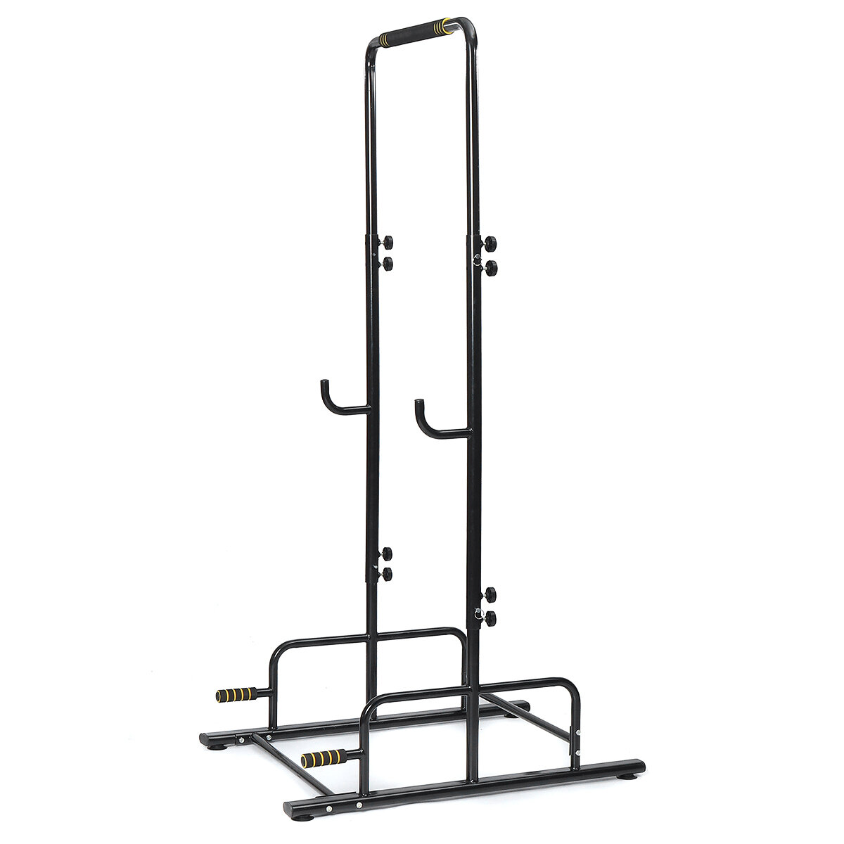 

Adjustable Pull Up Bar Muscle Training Power Tower Dip Station Fitness Exercise Gym Home Max Load 150kg