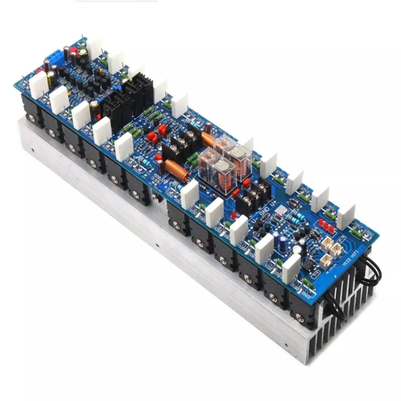 

1000W+1000W High-power Dual Channel Professional Stage Power Amplifier Board TTA1943 TTC5200 HiFi Amplifier